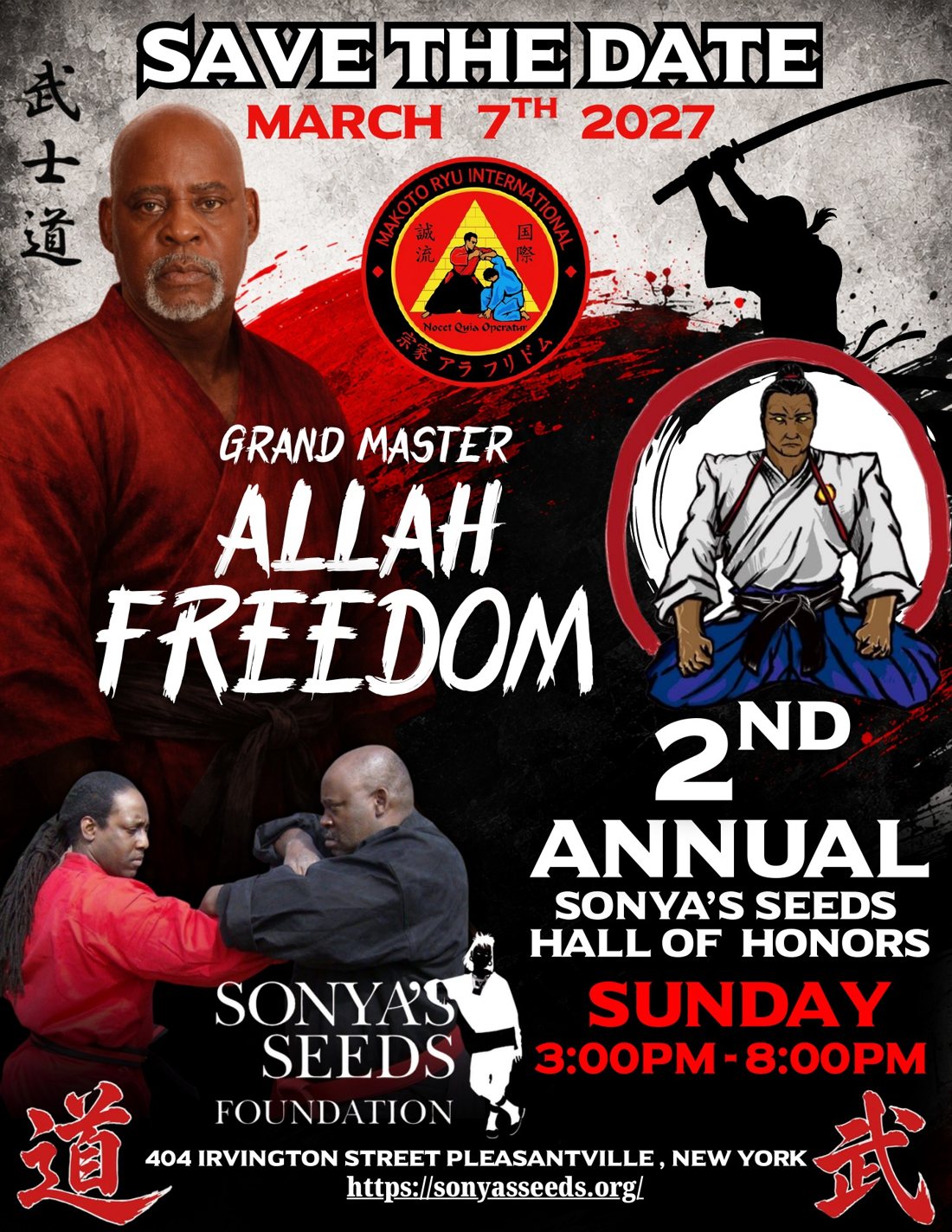 Grand Master Allah Freedom, 2027 Honoree, Sonya's Seeds Hall of Honors