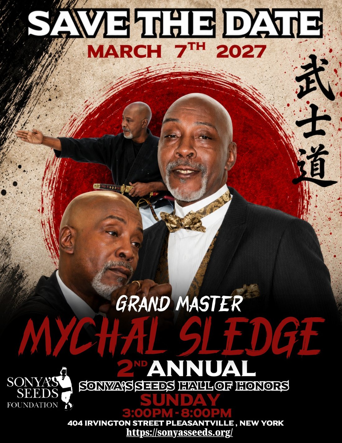 Grand Master Mychal Sledge, 2027 Honoree, Sonya's Seeds Hall of Honors