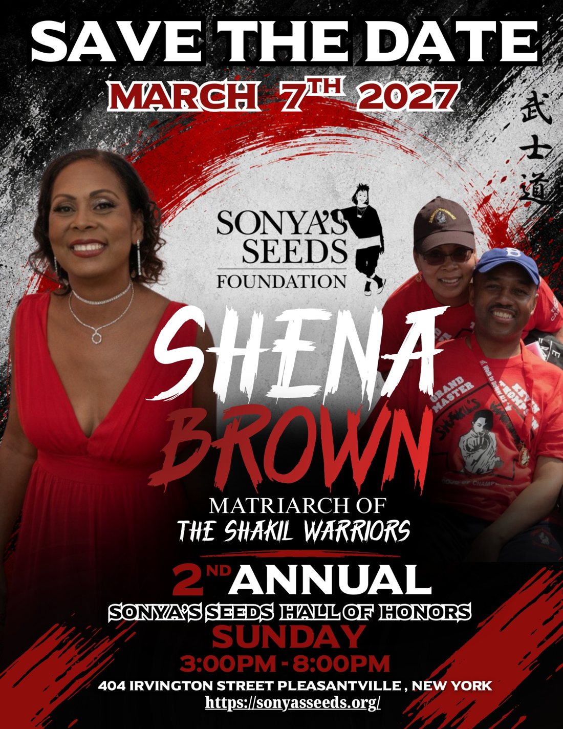 Matriarch of the Shakil Warriors Shena Brown-Thompson, 2027 Honoree, Sonya's Seeds Hall of Honors
